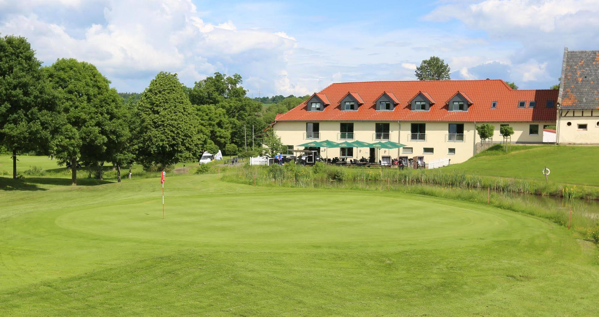 Apartments Golfpark Schlossgut Sickendorf Lauterbach Exterior foto